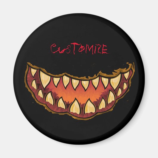 Funny Jack o'lantern Thunder_Cove Magnet (Vorne)