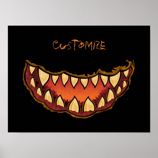 Funny Jack o'lantern Thunder_Cove Poster (Vorne)