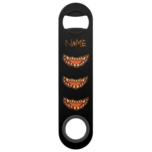 Funny Jack o'lantern Thunder_Cove Speed Flaschenöffner (Vorderseite)