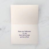 Funny Jack O'Lanterns Halloween Karte (Innenseite)