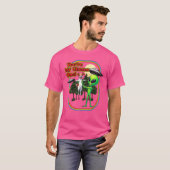 Funny Jack Russel Alien Sie sind ausgewählt Ein UF T-Shirt (Vorne ganz)