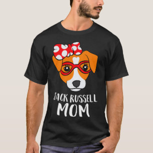 Funny Jack Russel Terrier Dog Mama Jack Russell Pu T-Shirt
