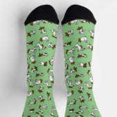 Funny Jack Russell Cartoon Socks Socken (Oben)