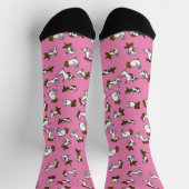 Funny Jack Russell Cartoon Socks Socken (Oben)