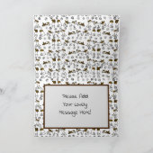 Funny Jack Russell Terrier Cartoon Birthday Karte (Innenseite)