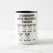 Funny Jack Russell Terrier Dog Tasse (Zentrum)