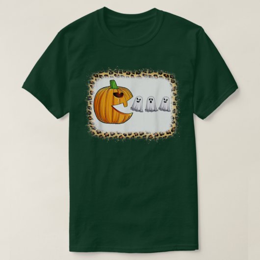 Funny Jackolantern Pumpkin With Ghosts Halloween C T-Shirt (Design vorne)