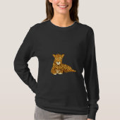 Funny Jaguar Painting Pullover (Vorderseite)