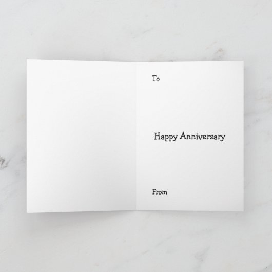 Funny Jahrestag Karte (Innenseite)