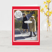 Funny Jahrestag Karte (Gelbe Blume)