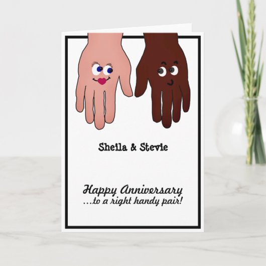 Funny Jahrestag Karte (Vorderseite)