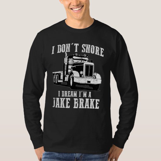 Funny Jake Brake Truck Trucker LKW für Men Wome T-Shirt (Vorderseite)