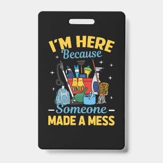 Funny Janitor Ausweis