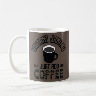 Funny Janitor Cleaning Custodian Coffee Lover  Kaffeetasse