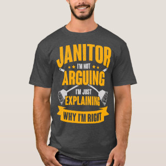 Funny Janitor Custodian Gift T-Shirt