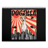 Funny Japanese Dogzilla Whippet Kalender (Titelbild)