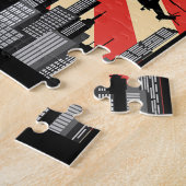 Funny Japanese Dogzilla Whippet Puzzle (Seite)