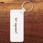 Funny Japanese Mayonnaise Schlüsselanhänger (Rückseite)