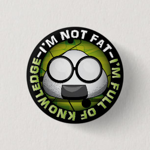 Funny japanese riceball button