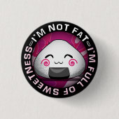 Funny japanese riceball button (Vorderseite)