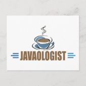 Funny Java-Kaffee Postkarte (Vorderseite)
