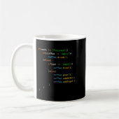 Funny Java Programmierer Kaffeekochen Geschenk für Kaffeetasse (Links)