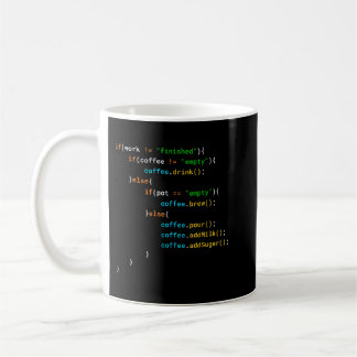 Funny Java Programmierer Kaffeekochen Geschenk für Kaffeetasse