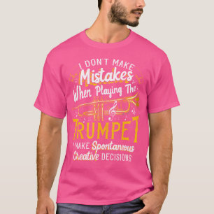 Funny Jazz Trumpet Player Sprichwort Creative Jazz T-Shirt