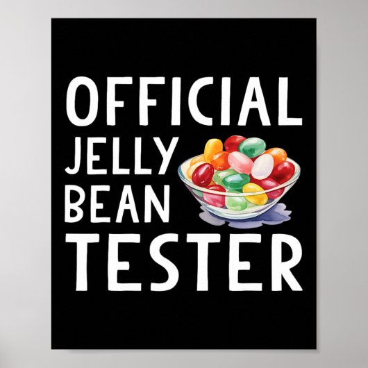 Funny Jelly Beans Easter Candy Offiziell Jelly Bea Poster (Vorne)