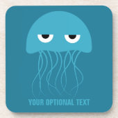 Funny Jellyfish Untersetzer (Vorderseite)