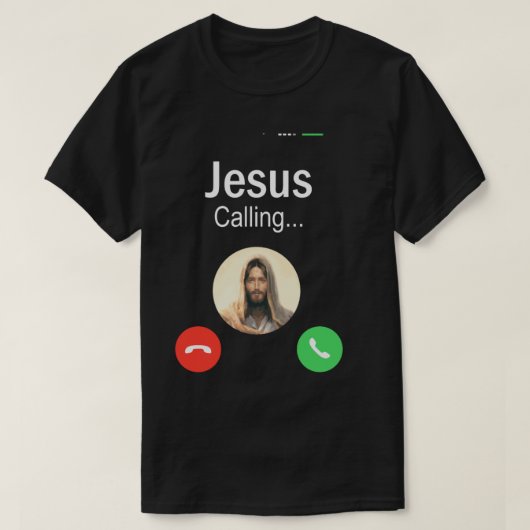 Funny Jesus bekommt religiöse Christliche Taufen G T-Shirt (Design vorne)