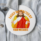 Funny Jesus Button (Beispiel)