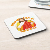 Funny Jesus Getränkeuntersetzer (Linke Seite)