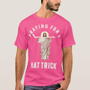 Funny Jesus Hockey Religious Hockey Gebet für ein T-Shirt