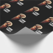 Funny Jesus "I Saw That" Christian meme design Geschenkpapier (Ecke)