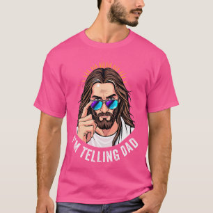 Funny Jesus, ich sage Vater Religiös T-Shirt