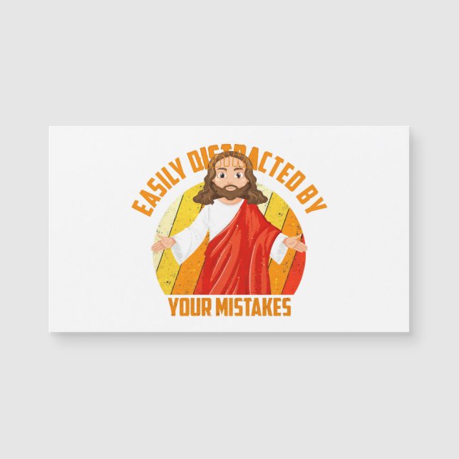 Funny Jesus Magnetkarte (Vorderseite)