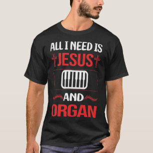 Funny Jesus Organ Organorganisator T-Shirt