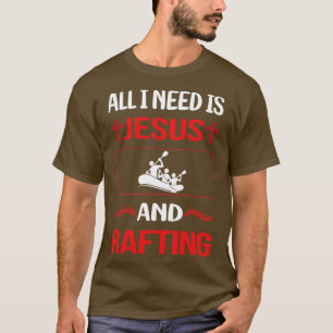 Funny Jesus Rafting T-Shirt