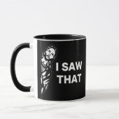 Funny Jesus sah ich, dass Tasse (Links)