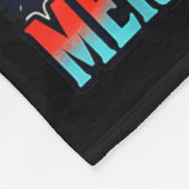 Funny Jesus Santa The Boys Are Back In Town Merry Fleecedecke (Ecke)