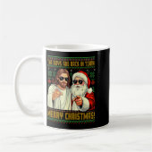 Funny Jesus Santa The Boys Are Back In Town Merry Kaffeetasse (Links)