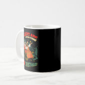 Funny Jesus Santa The Boys Are Back In Town Merry Kaffeetasse (Vorderseite Links)