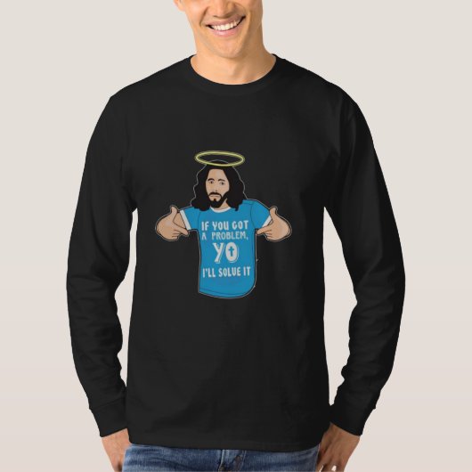 Funny Jesus Shirt Christlich Meme Yo werde ich es (Vorderseite)