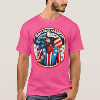 Funny Jesus war Amerikaner T-Shirt