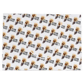 Funny Jesus Zitat - Ich habe das gesehen! Große Geschenktüte (Rückseite)