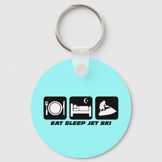 Funny Jet Ski Schlüsselanhänger (Vorderseite)