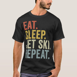 Funny Jet Skifahren Wassersport T-Shirt