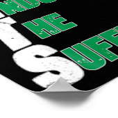 Funny Jets Just Endure The Suffering Football  Poster (Ecke)