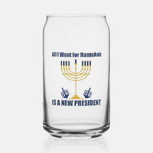 Funny Jewish Anti Trump Politisch Hanukkah Dosenglas